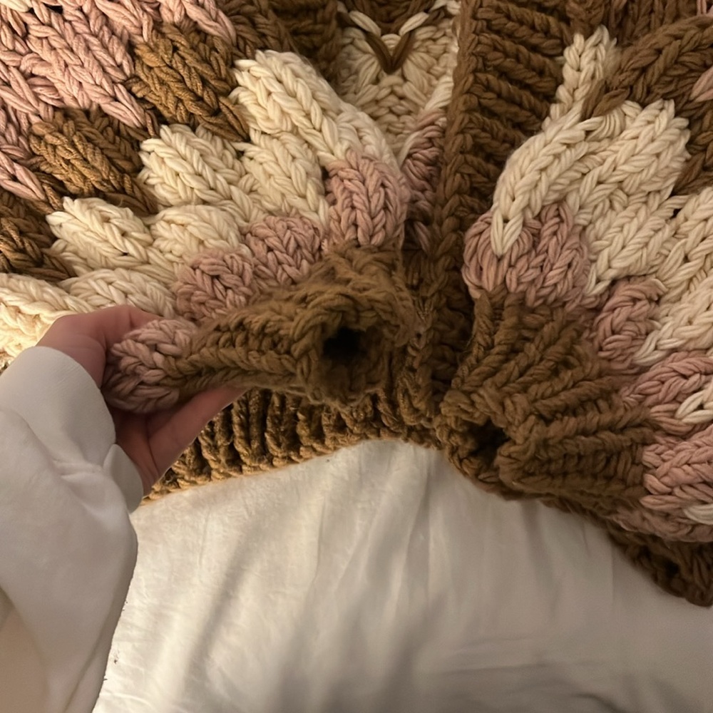 SAACHI CAMILLA OPEN FRONT CROP CARDIGAN 🧶🧵🪡 - Picture 4 of 8